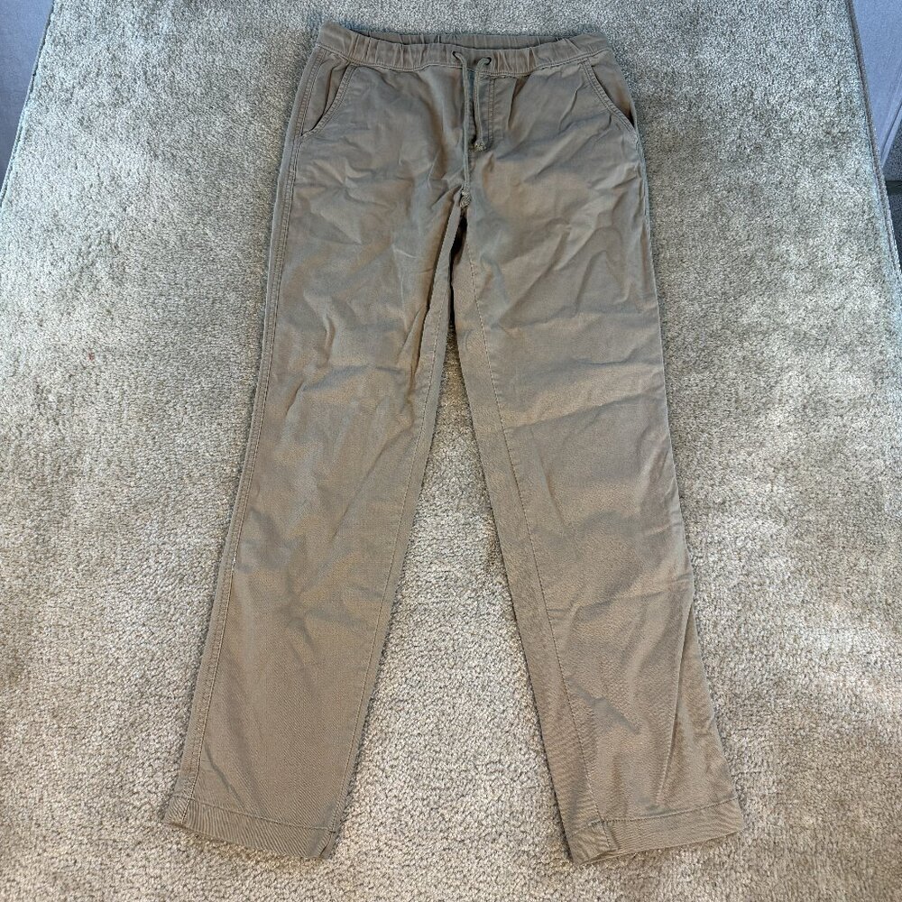 Urban Pipeline Men's Size Medium Joggers Pants Tan Stretch Drawstring Waist F560